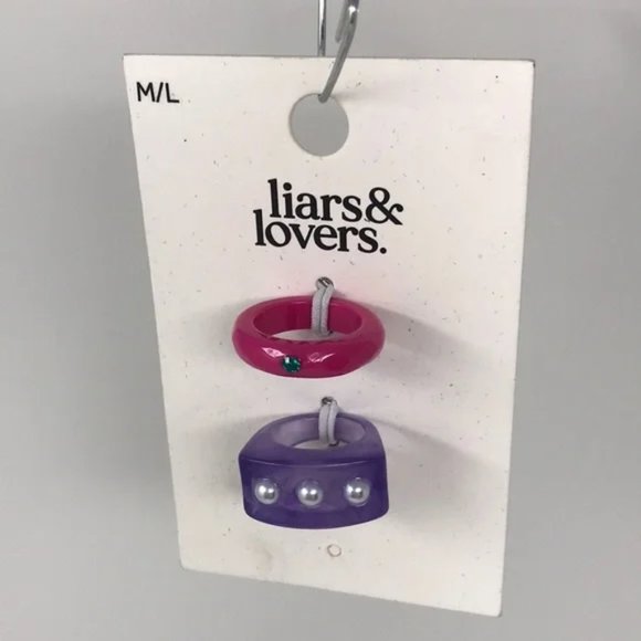 LIARS & LOVERS 2 Pack Ring - Picture 4 of 4